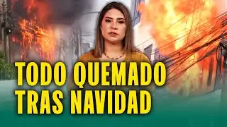 Desastre en almacén de Rímac: Incendio continúa un día después de Navidad