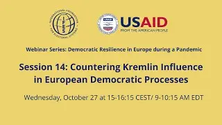(English) October 2021 IFES discussion; Countering Kremlin Influence in European Demo. Processes