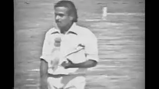 Javed Miandad Batting vs India 3rd ODI at Sahiwal Nov 03 1978