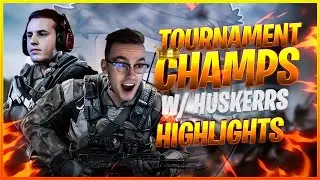 WARZONE TOURNAMENT CHAMPS w/ HUSKERRS HIGHLIGHTS