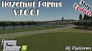 Обновление карты | Ореховые фермы | Все платформы | Версия 1.0.0.1 | Farming Simulator 25