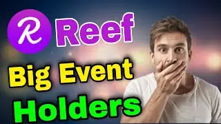 Reef Alert! Holders! Reef coin Price Prediction! Reef News Today