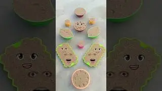 amazing sand cake making relaxing process #shorts