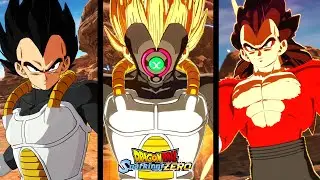 New Xeno Vegeta in Dragon Ball Sparking! ZERO Mods