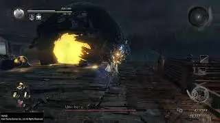 Nioh (PS4) The Ocean Roars Again (Defeat Umi-Bozu without Lighting Any Evil-warding Bonfires)