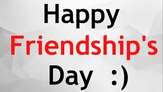 Happy Friendships Day | Intern Theory