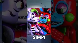BIGGEST Roxanne Wolf Simp!  #shorts #fnaf #gmod