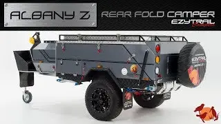 Ezytrail Albany Z Rear fold camper trailer