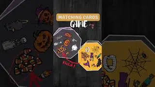 A Fun game for Halloween - Matching Cards Game - Printable