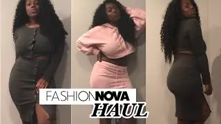 FASHION NOVA MATCHING SET TRY ON HAUL!