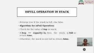Operations of stack