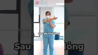 B&agrave;i tập 2: Vắt ch&eacute;o tay trước ngực #sports #tips #physiotherapy #Myrehab #Matsuoka #shoulder