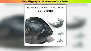 For X-lite X-803 X-803RS X803 X803RS Helmet Decoration Accessories Motorcycle Rear Trim Helmet