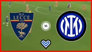 🔴 LECCE INTER in Diretta! Live reaction Serie A [NO Streaming]