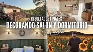 VLOG en la CASA DE CAMPO 🏡 Actualización y NOVEDADES 😍 Finalizamos LA PUERTA 👌🏼 Decorando RINCONES 🥰