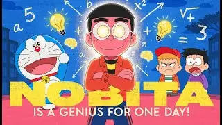 “Doraemon Turned Nobita into a Genius for One Day 🤯😂”