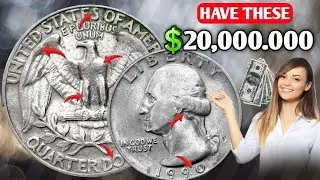 1990 P Error Washington Quarter Coin Value | How Much is a 1990 P Quarter Worth?