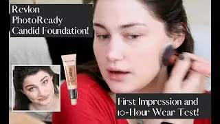 Revlon Candid Foundation Review // First Impression and 10-Hr Wear Test!