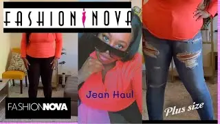 Fashion Nova Plus Size Jean Haul 2020 ((FN Curve))