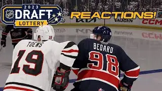 NHL 23 DRAFT LOTTERY REACTION!