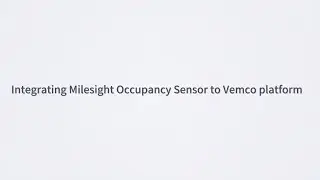Vemco Platform -Milesight Occupancy sensor Integration