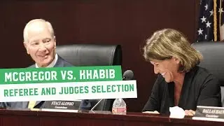 McGregor vs. Khabib: Referee and judges selected