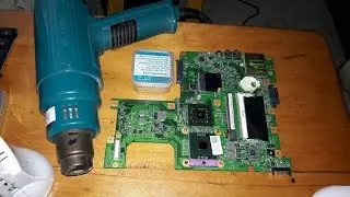 Graphic chip repair / reflow / laptop motherboard