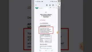 Pakistani passport Approval Email || passport Approval Email status || #shorts #passport