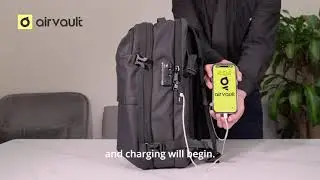 How to Use the USB Charger on Your AirVault Backpack｜AirVault