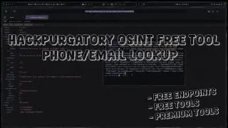 Best OSINT Multi Endpoints Tool whit Free Email/Phone Lookup Working 🌩️
