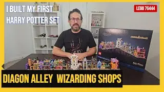 LEGO Harry Potter Diagon Alley Wizarding Shops 76444 - Review