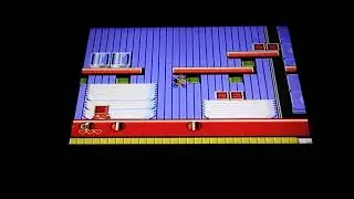 Chip and Dale 2 Rescue Rangers *(Nes)*  playthrough 1993 First Boss