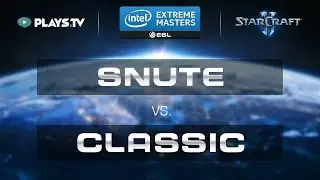 StarCraft 2 - Snute vs. Classic (ZvP) - IEM Shenzhen 2015 - Group B