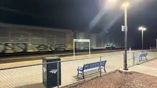 UP 1996 leading an eastbound auto rack train in maricopa