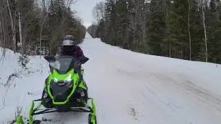 Josh's '24 ZR600 vs Adam's '21 ZR800 race 1