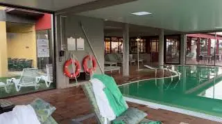Pool area at Quinta do Furão, Santana, Madeira, Portugal  #travelfamily #travel #madeira #portugal
