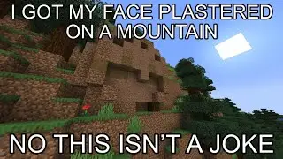 I GOT MY FACE PLASTERED ON A MOUNTAIN | ForeverSMP Celebration