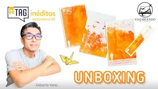 Unboxing TAG In&eacute;ditos Dezembro/25 #viajarlendo #booktube #booktubebrasil #clubedolivro #bookunboxing