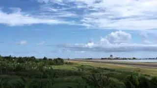 Touch and Go by Air Tahiti Nui F-OSEA at NTAA Tahiti Faaa Int Airport
