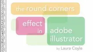 The Round Corners Effect in Illustrator