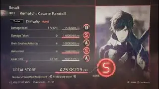 SCARLET NEXUS Kasane (Hard mode/S rank)