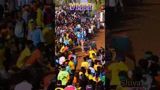 VMM Bull Mass Performance in Dhasanapuram Festival 🔥🤩🔥#shots #trending #reels #hawa#athukattu