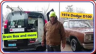 1974 Dodge D100 Brain Box Replacement Wiring and Lets Sell Some Vehicles #forsale #nonamenationals