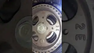 Toyota corolla 2E engine timing marks