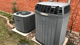 Центральные кондиционеры Trane XL16i 2007 г. и XR15 2012 г. — запуск/выключение