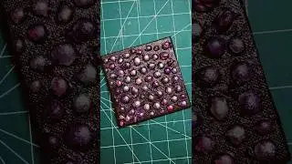 Painting on Canvas with Hot Glue 🔖🌿 #art #craft #diy #hotglue #canvasart #painting #ideas #shorts