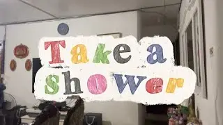 A slow Shower to Breathe and Feel Relaxed