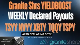 GRANITE SHRS DECLARATION FOR JUL 31 for NVYY TSYY SYPY TQQY XBTY & COYY