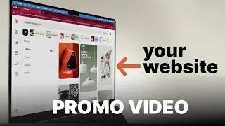 SaaS Website Promo Video Tutorial | For Beginners | Canva