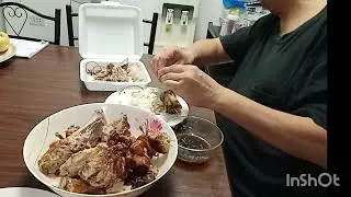 Давайте съедим любимого филиппинского жареного поросенка на углях! #мукбанг